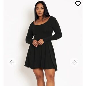 Blackmilk Black Long Sleeve Evil Cheerleader Dress L